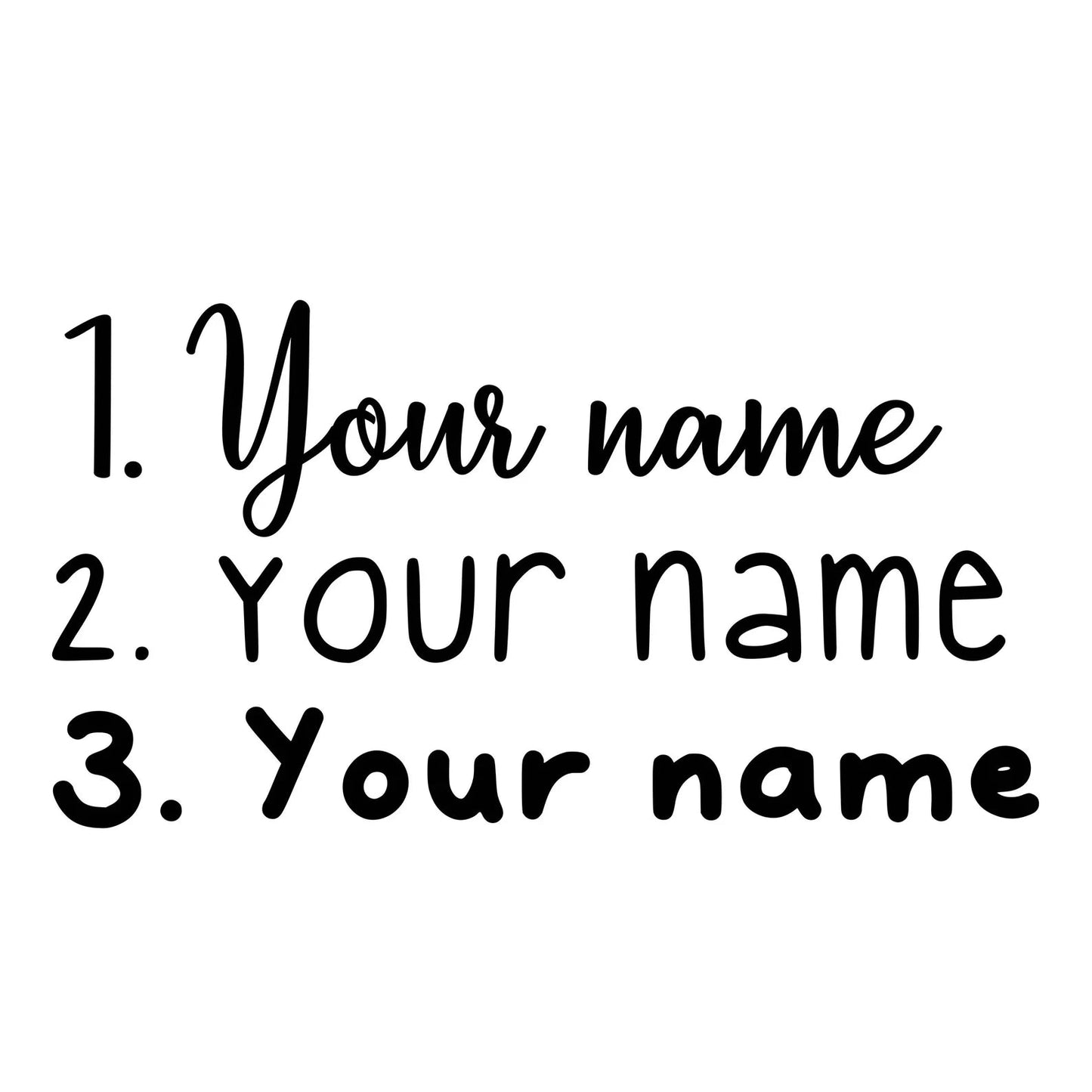 Personalised Star Keyring