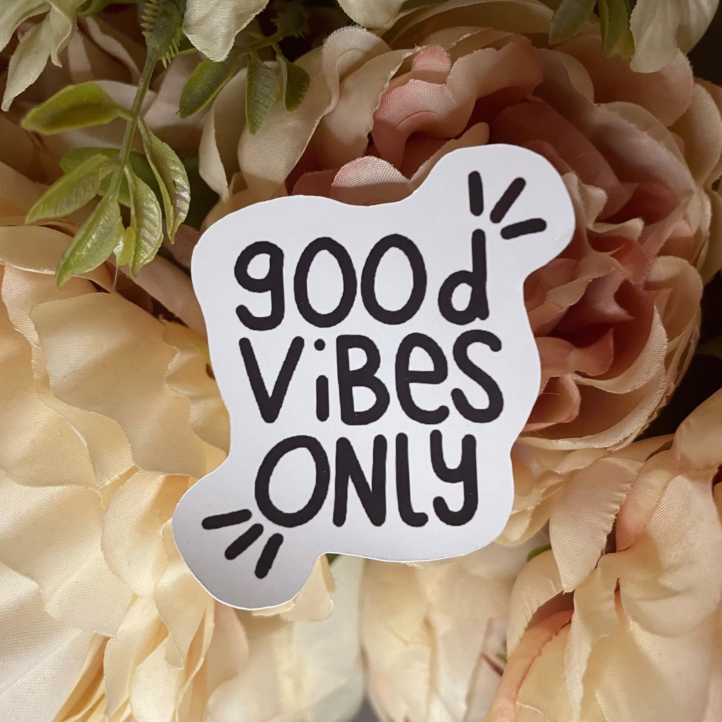 Good Vibes Only Sticker