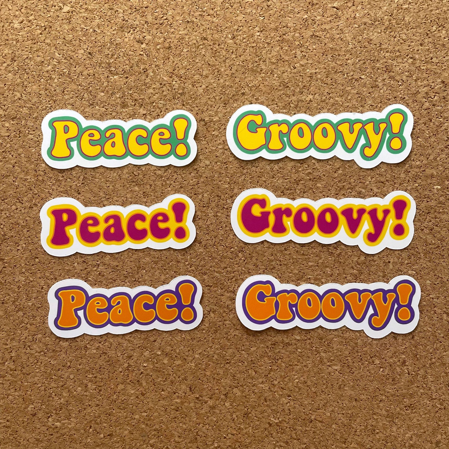 Hippy Stickers