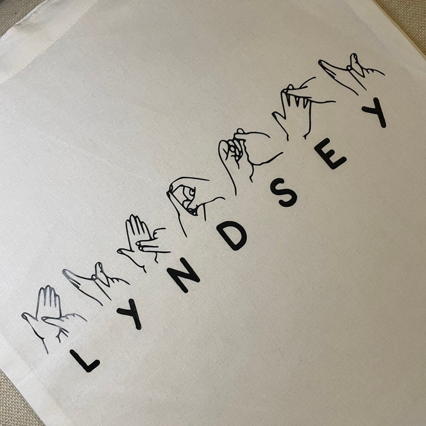 Personalised BSL Cotton Bag
