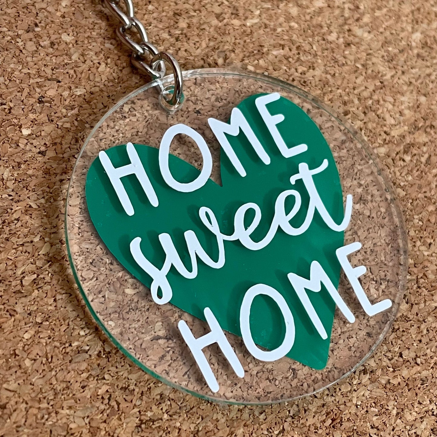Home Sweet Home Keyring