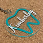 Personalised Tooth Keyring