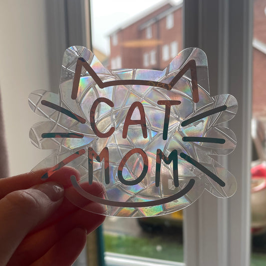 Cat Mom Sun Catcher