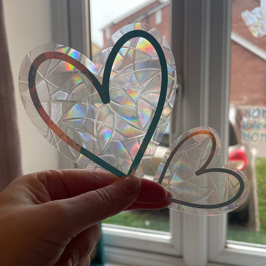 Heart Sun Catcher - Pack of 2
