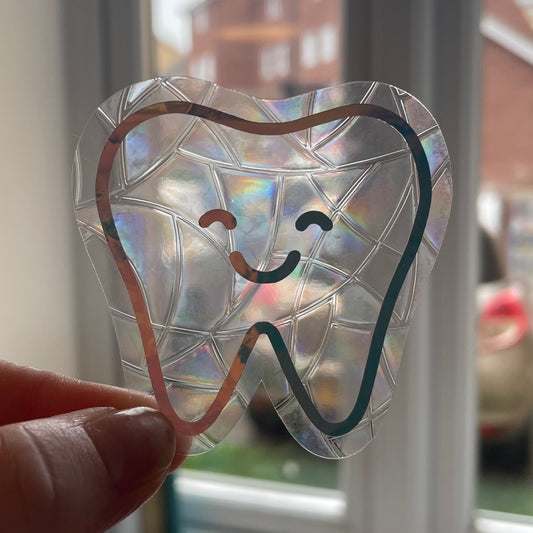Smiley Tooth Sun Catcher