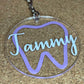 Personalised Tooth Keyring