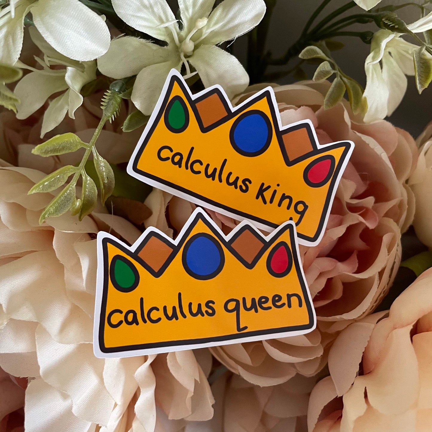 Calculus Queen/King Dental Sticker