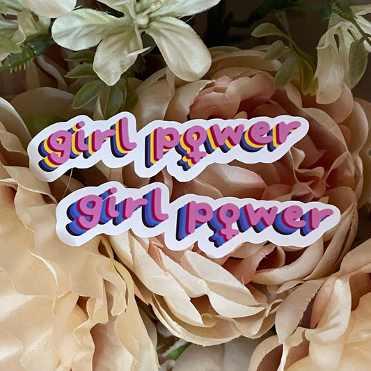 Girl Power Sticker