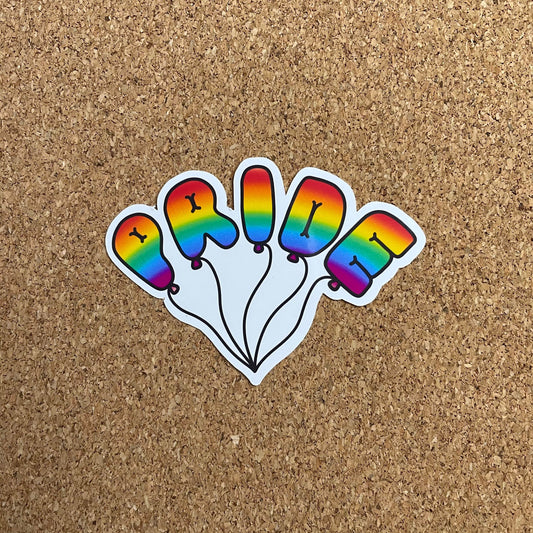 Pride Balloons Sticker