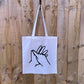 Personalised Initial BSL Cotton Bag