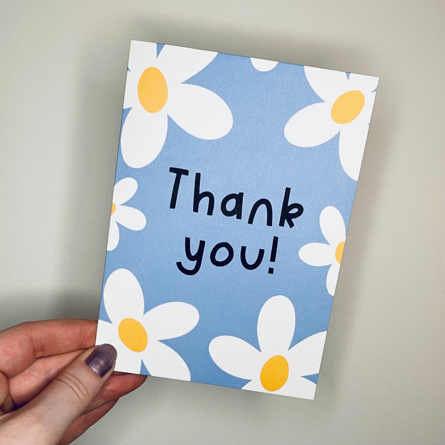 Daisy Thank You Card