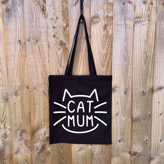 Cat Mum Cotton Bag