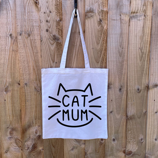 Cat Mum Cotton Bag