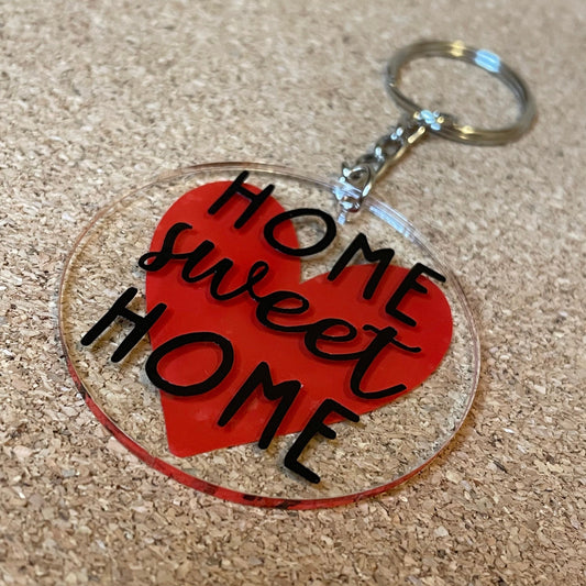 Home Sweet Home Keyring