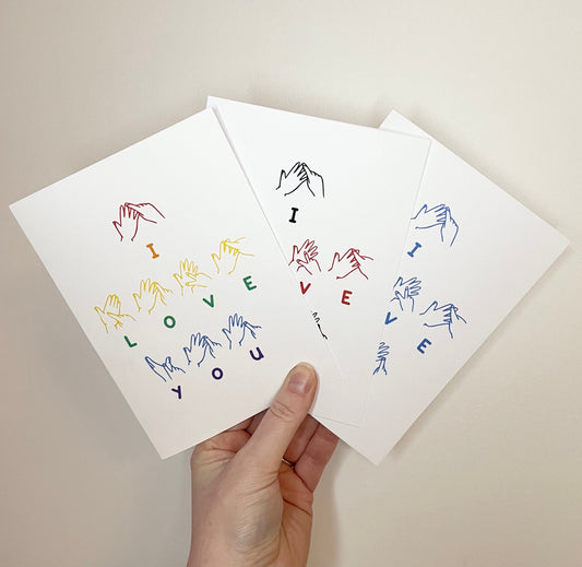 BSL I Love You Card